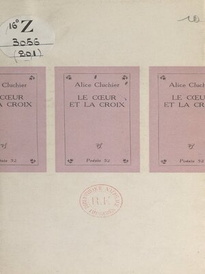 cover image of Le cœur et la croix